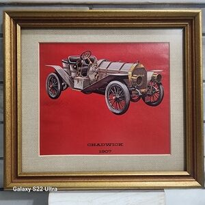 Old Chadwick 1907 Car Print, By J. Biederman
